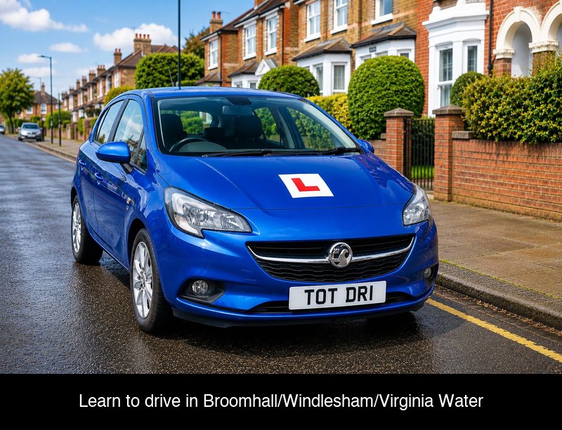 Driving lessons in Broomhall/Windlesham/Virginia Water