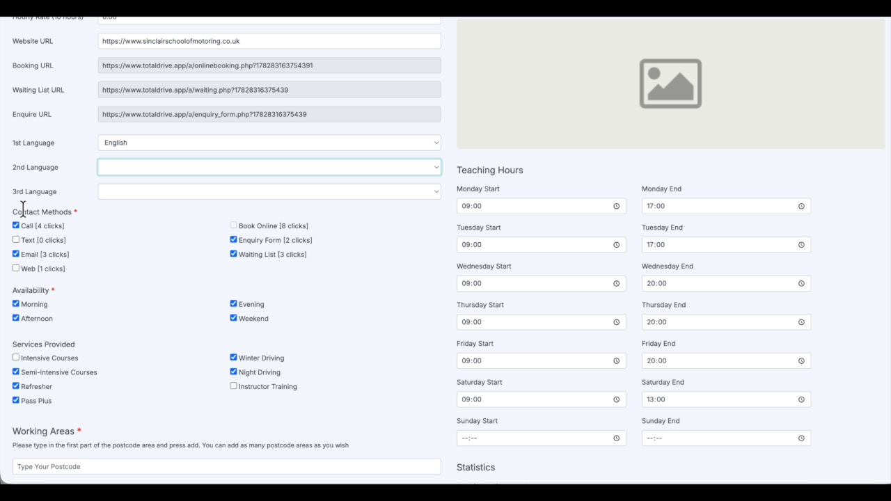 Adding outward postcode