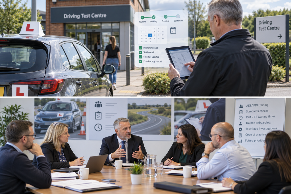 DVSA completes first live trial of new driving test booking system