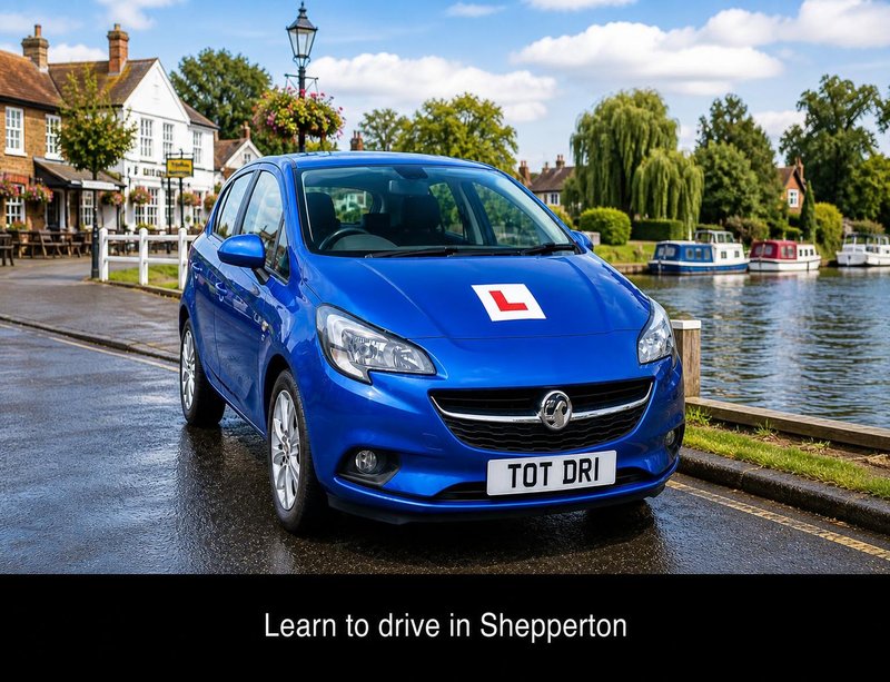 Learn to drive with driving lessons in Shepperton